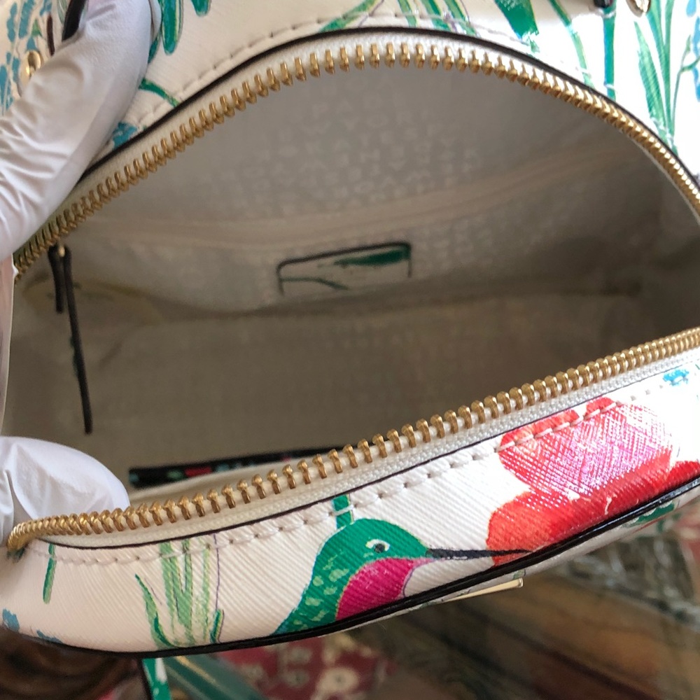 NWT, Kate spade Hummingbird floral backpack&Wallet - Picture 6 of 8